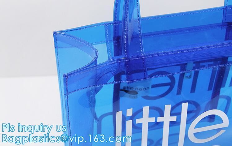 Summer new PVC transparent crystal jelly single shoulder bag Lash leisure beach bag handbag, Purse PVC Beach Clear Handb
