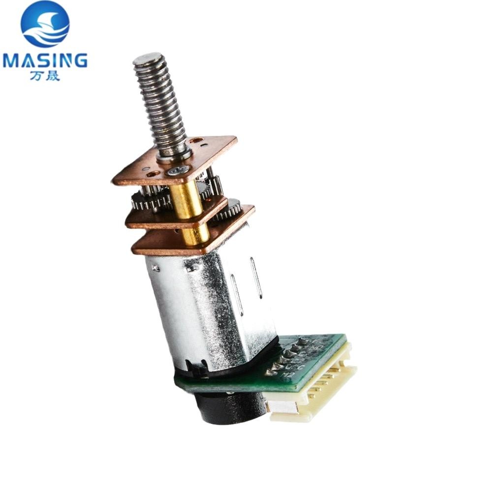 M3 M4 12mm Gear Motor , N20 DC Motor With Gearbox And Encoder