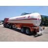 Buy cheap 40000 Liters LPG Tanker Truck 20MT Propane Transport Trailer Propane Delivery from wholesalers