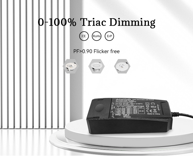200mA 250mA 300mA 350mA LED Driver Power Long Version Triac Dimmable Led Driver