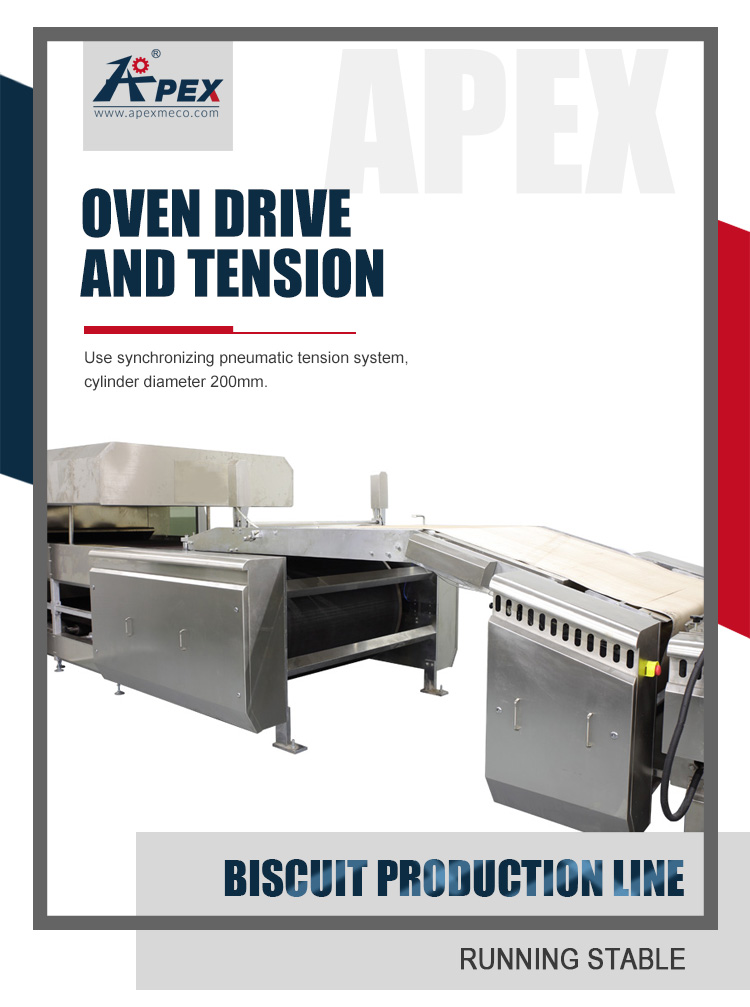 Biscuit Making Assembly Line Steel Conveyor Machine For Food Industry