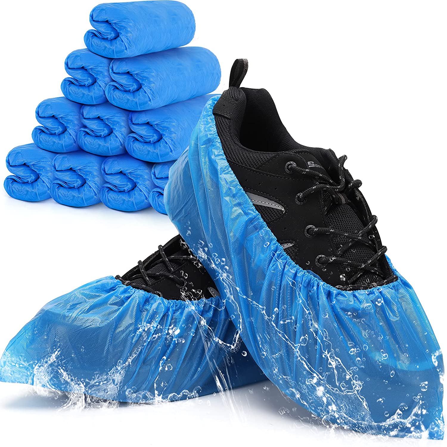 S&J Medical staff isolation Shoe Cover Laminated Nonslip pp Disposable Nonwoven Waterproof Medical shoe cover