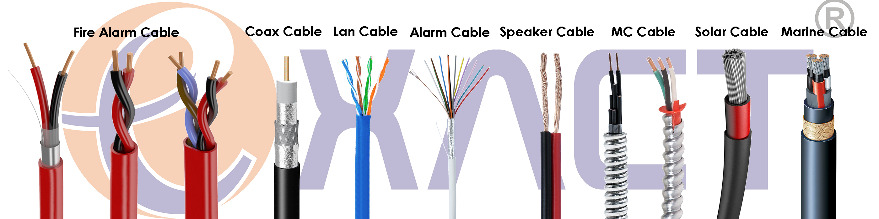 Advanced CCA Stranded 6x0.22mm2 2x0.5mm2 Composite CPR Eca Control Cable for Security