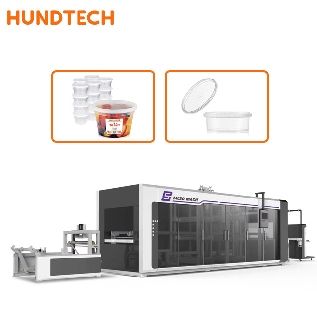 Higher Stroke PS Pressure Thermoforming Machine Big Forming Area 720mm