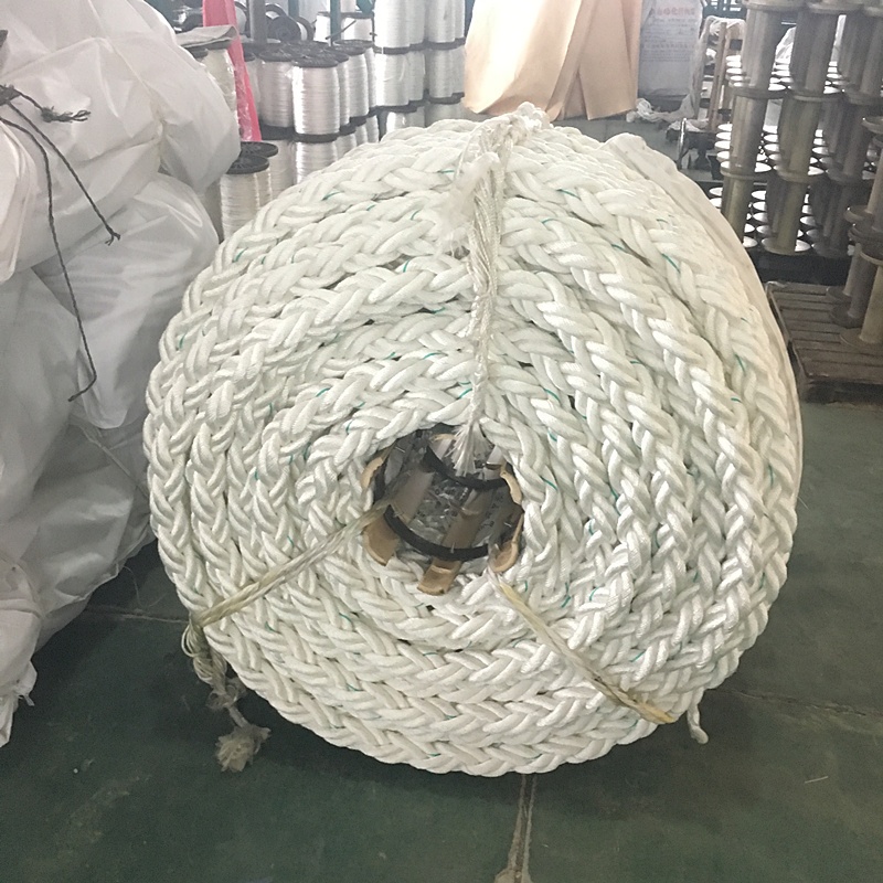 CCS.ABS.LRS.BV.GL.DNV.NK Certified 8 Strand Polypropylene Monofilament Marine Rope
