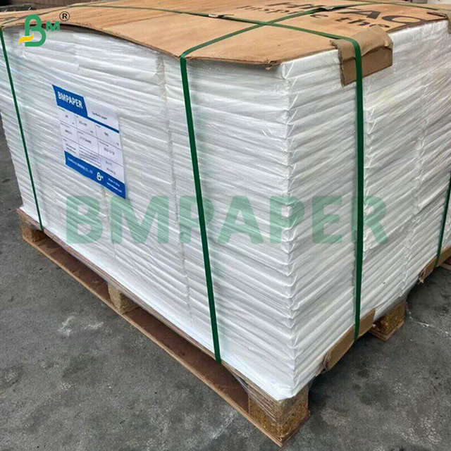 80gram 115gram Coating Single Sided Glossy Paper For Waist Labels 80cm 86cm