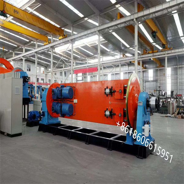 JPD-3150 Drum Twister Machine For Stranding And Armouring Split Conductors