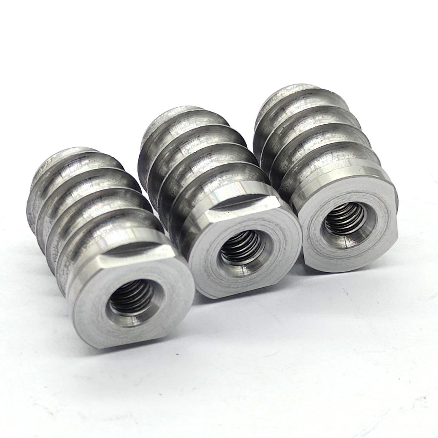 303 304 Stainless Steel Thread Adapter Internal Thread / External Threaded Straight Thread Adapter
