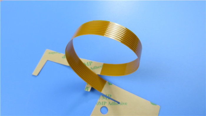 Single Sided Flexible Printed Circuit Soft PCB Built on Polyimide with 3M Tape for Video Surveillance System