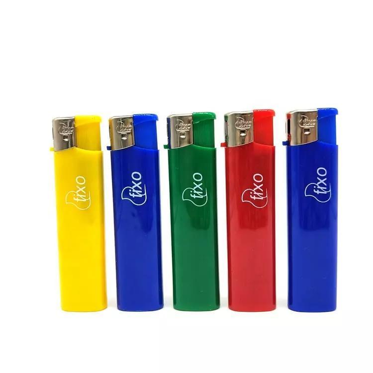 Premium Electronic Slim Cigarette Lighters Transparent Colo