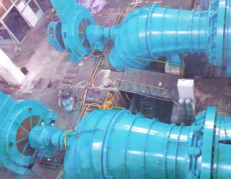 Micro Hydro Turbine Generator Large Flow Rates With Stainless Steel Runner