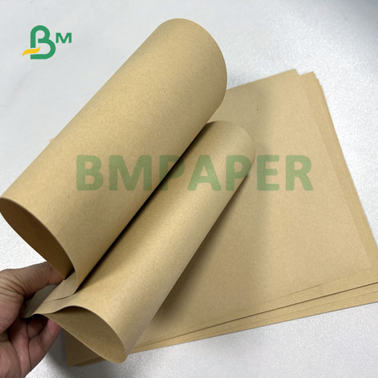 70gsm 80gsm 90gsm  85cm 90cm Recycled Unbleached Brown Sack Kraft Paper For Nuts Bags 