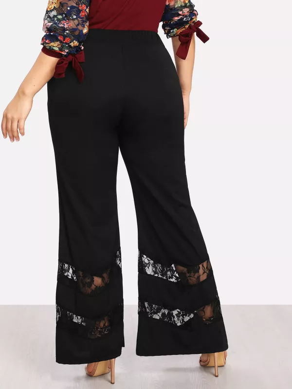 new design women's plaid pants,wholesale price black trousers pants