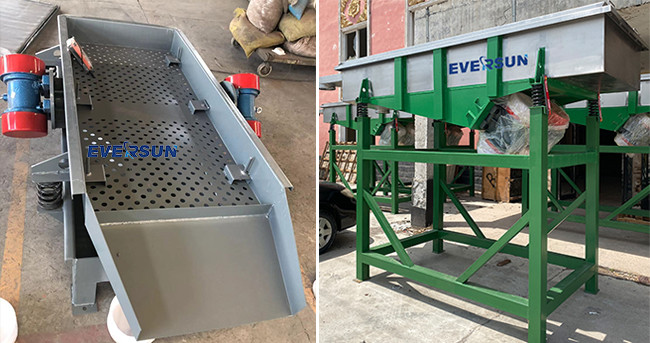 Adjustable Vibration Amplitude Linear Vibrating Screen For Effective Particle Sizing
