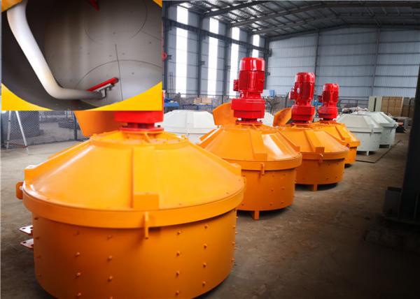 Aggregate Gravel Vertical Shaft Concrete Mixer High Velocity Differential
