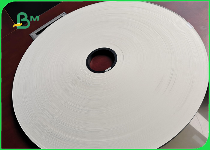 Biodegradable Food Grade Printed Straw Paper Roll Stripe color / Customized color