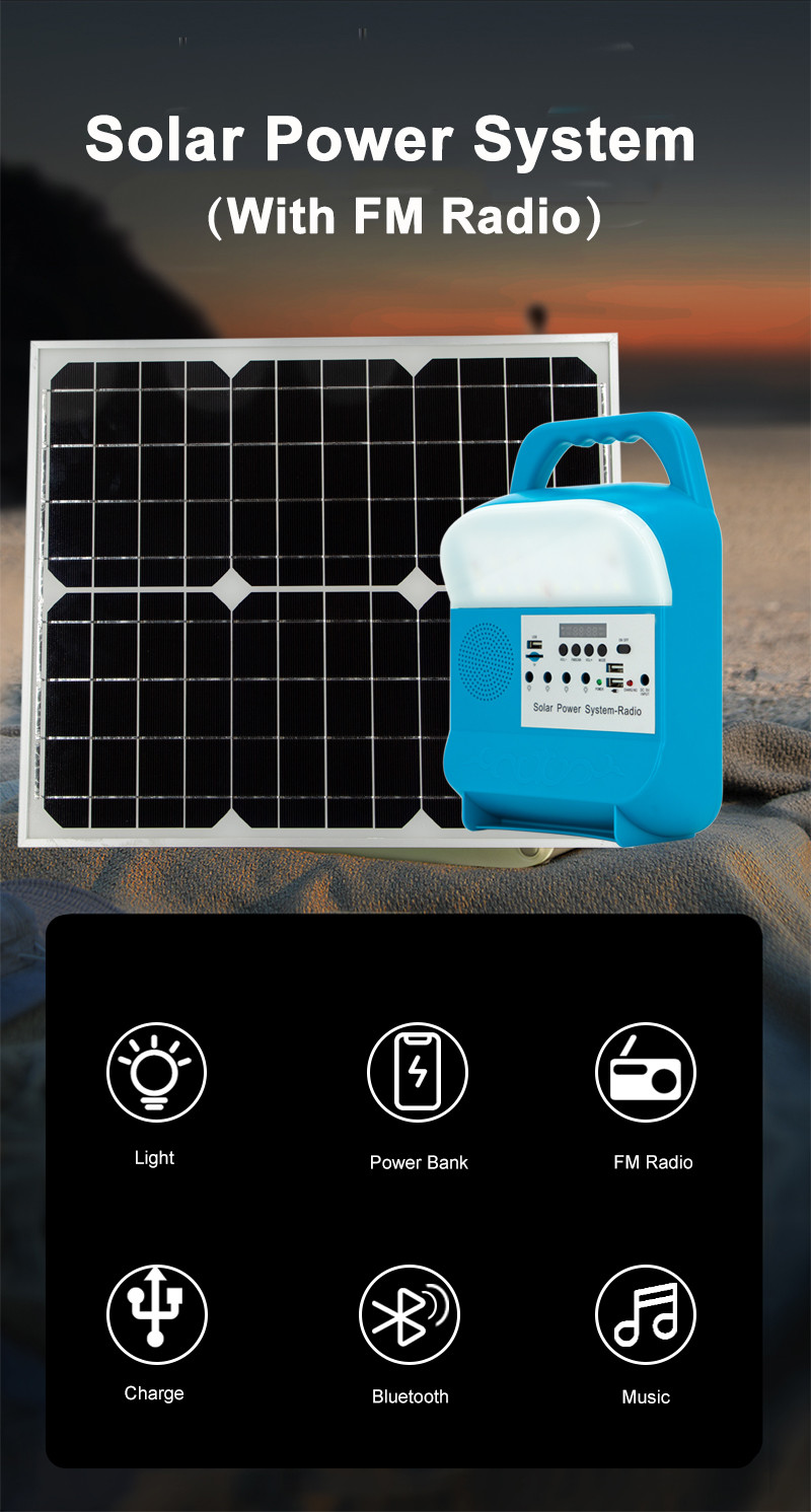 Waterproof Luminous RED Solar Led Light Emergency Charging Lamp With USB Charger