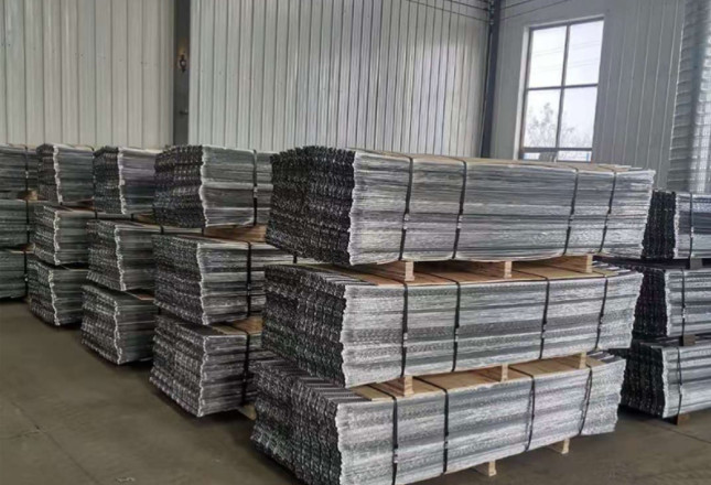 Construction Galvanised Rib Lath Template Formwork Concrete Expanded