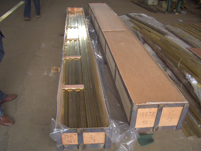 25mm Metal Brass Alloy T Sheet and C38000 DIY Copper T Slot Framing