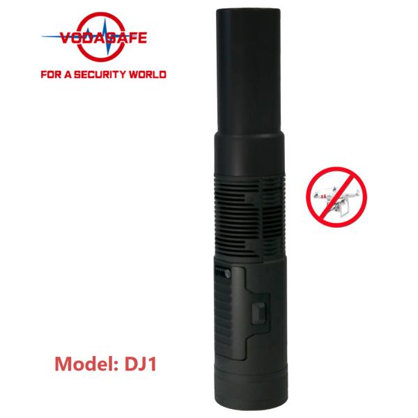 800m Radius Drone Signal Jammer Professional Handheld Flashlight Jammer Anti