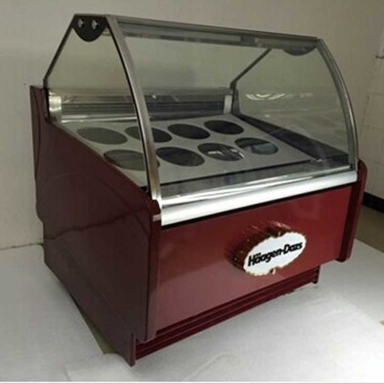 1500*1130*1350mm Auto Defrosting Gelato Display Freezer