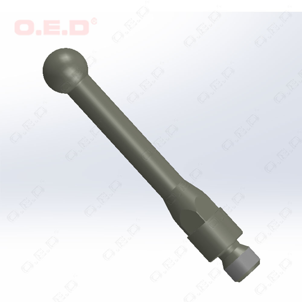 OK40F Polished Tungsten Carbide Rod With M6 Thread Detector Rods HRA 91.9