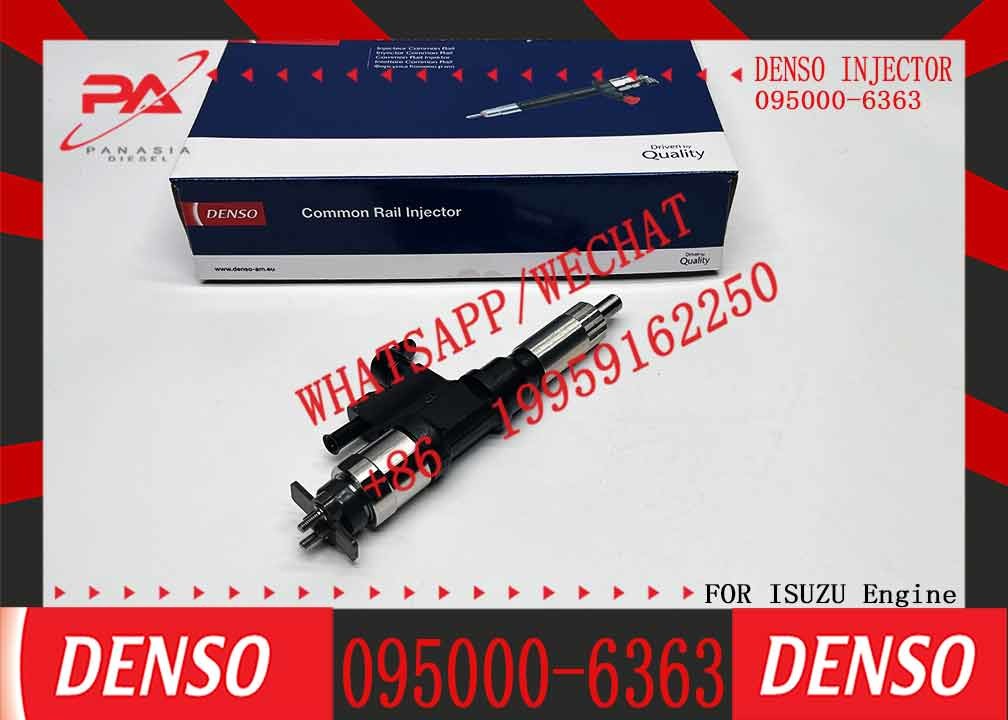 high quality common rail injector 095000-6363 8-97609788-7 diesel injector nozzle 8976097887 for Isuzu 4HK1