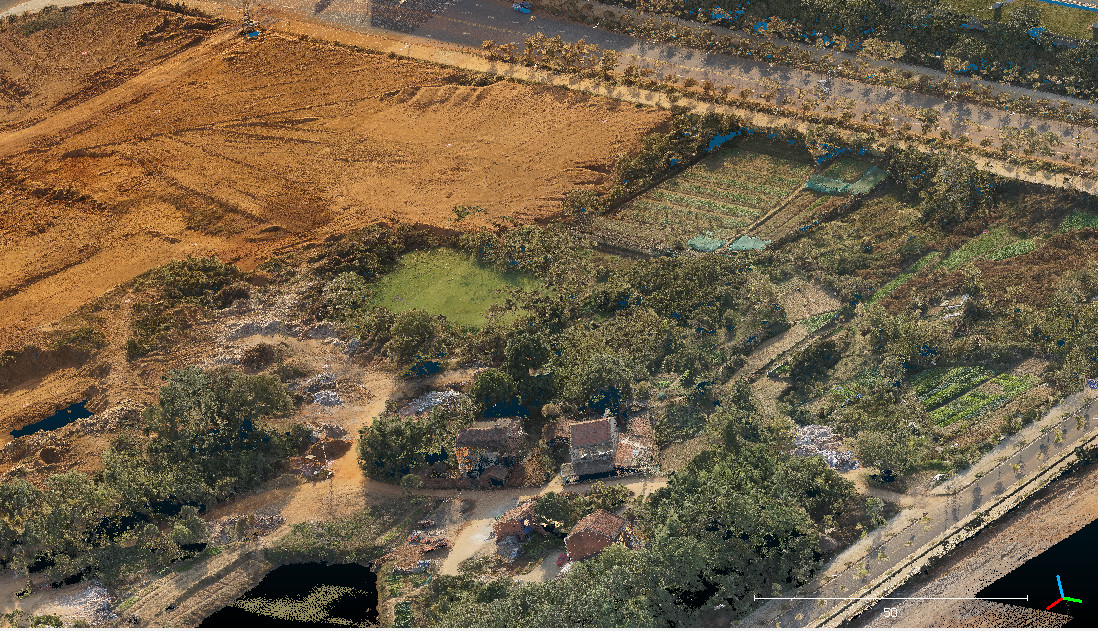 20W 450m Mapping Surveying DJI M600 UAV LiDAR System