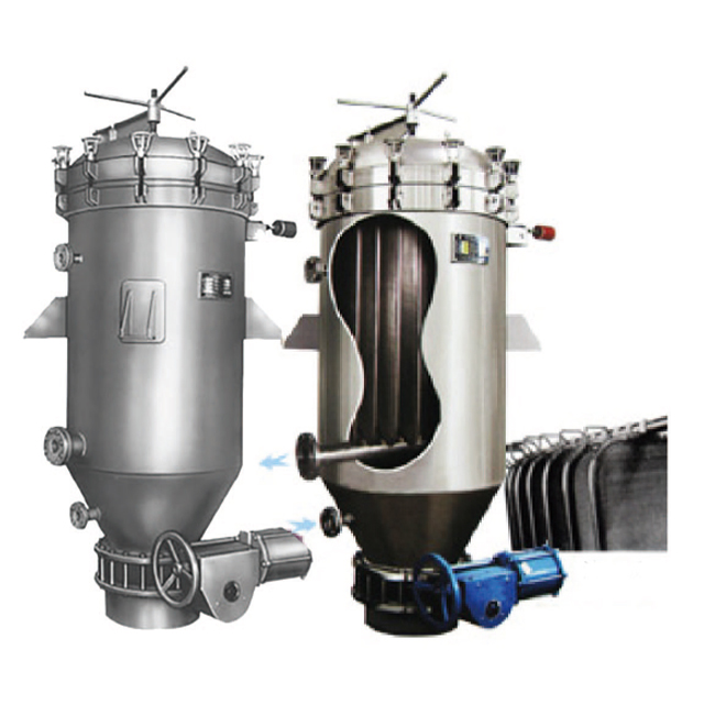 Palm Oil Bleaching Earth Filtration Pressure Vertical Leaf Filter Weight KG 50