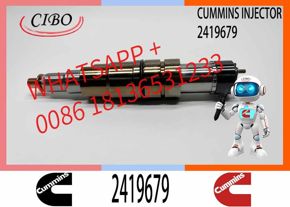 NINE Brand High quality Diesel Common Rail Diesel Injector 2419679 Fuel injector 2419679