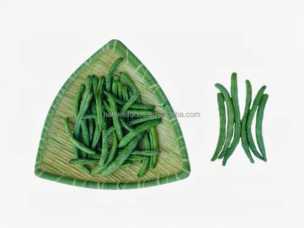 Vaccum Fried Fresh Healthy Green Vegetables String Bean High Quality Green Beans