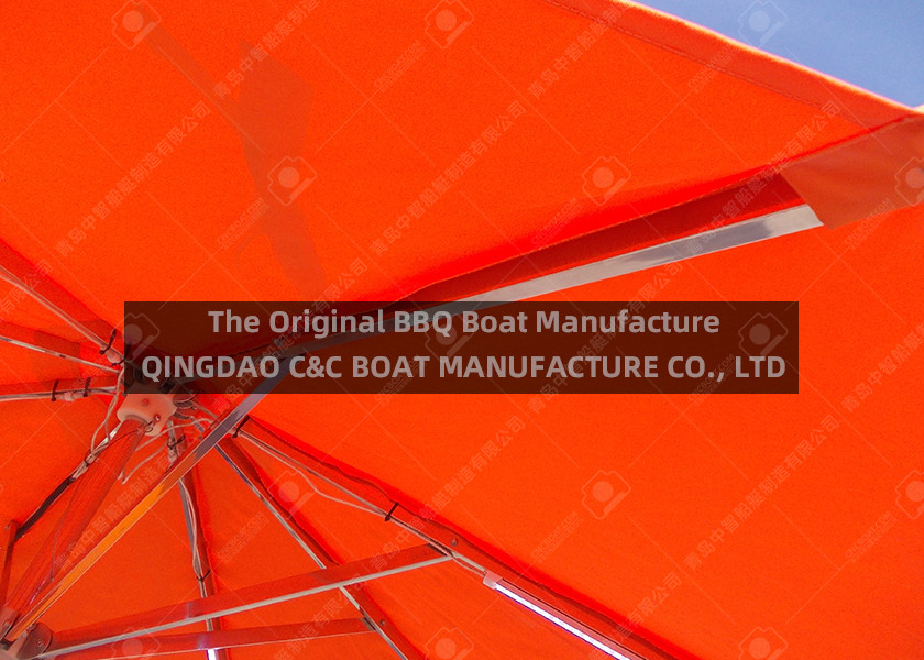 Park Load 1550kgs Carbon Fiber 25cm Depth Bbq Party Boat