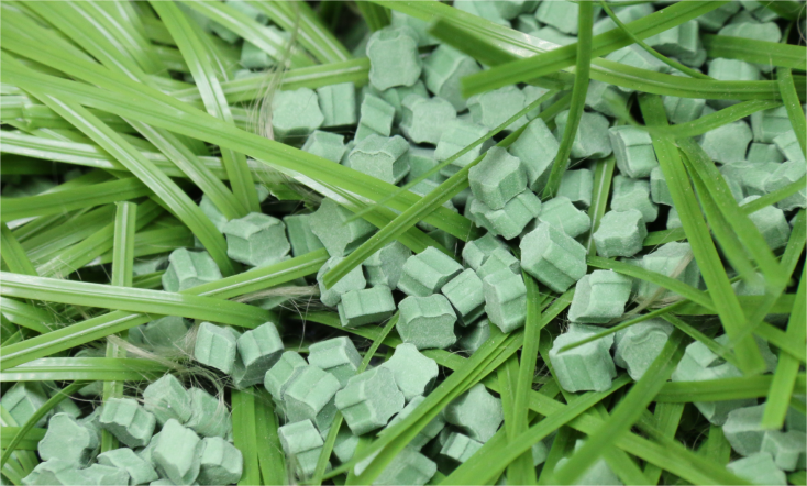 SGS Certificated Shock-absorbing TPE Sports Infill For Artificial Lawns Football Pitches
