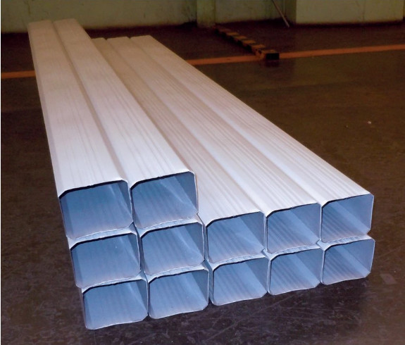 Metal Square Downpipe Roll Forming Machinery For Rainspout Full Automatic