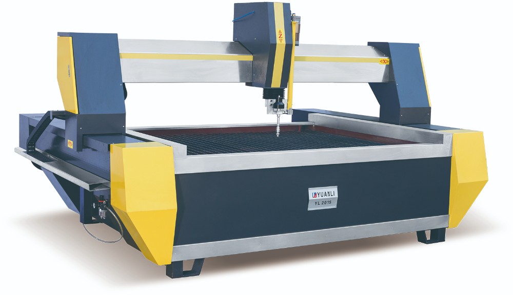 Dynamic 5 Axis CNC Waterjet Cutting Machine For Metal / Granite / Marble