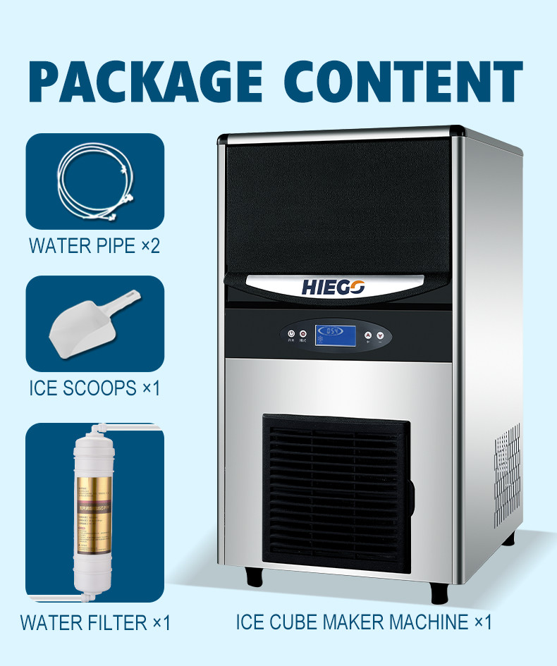 40KG/24H Cube Ice Maker Machine Full-Automatic Factory Price Ice Cube Maker