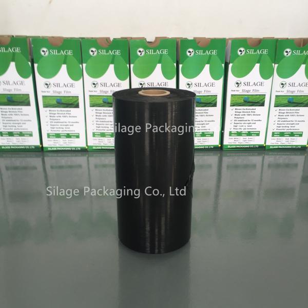 Blown Black Color Silage Film 500mm for UK
