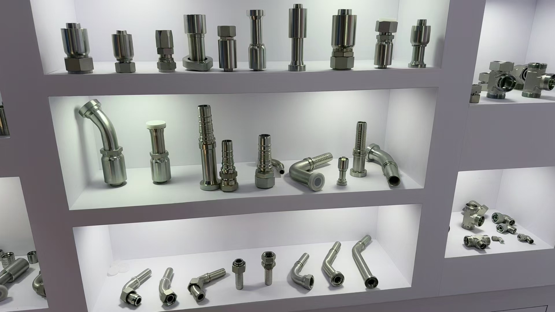 Threaded Bsp Hydraulic Hose Fittings Stainless Steel Male Female Quick Couplers For Different Size From 1/4'' Straight 45° 90° To 1 Inch
