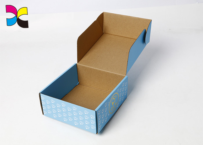Custom Size Printed Paper Gift Packing Box For Costume / Dress / Shoes