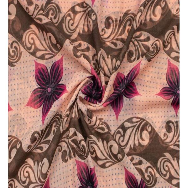 Spun Polyester Voile BBTSfinsh® Brand Screen printing Voile Super Full Twisted 58"