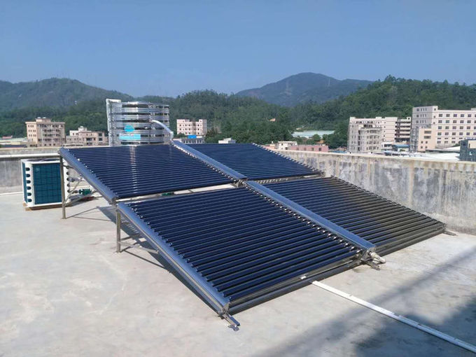 11 - 100 KW Heat Pump Hot Water Heater , Solar Powered Heat Pump System