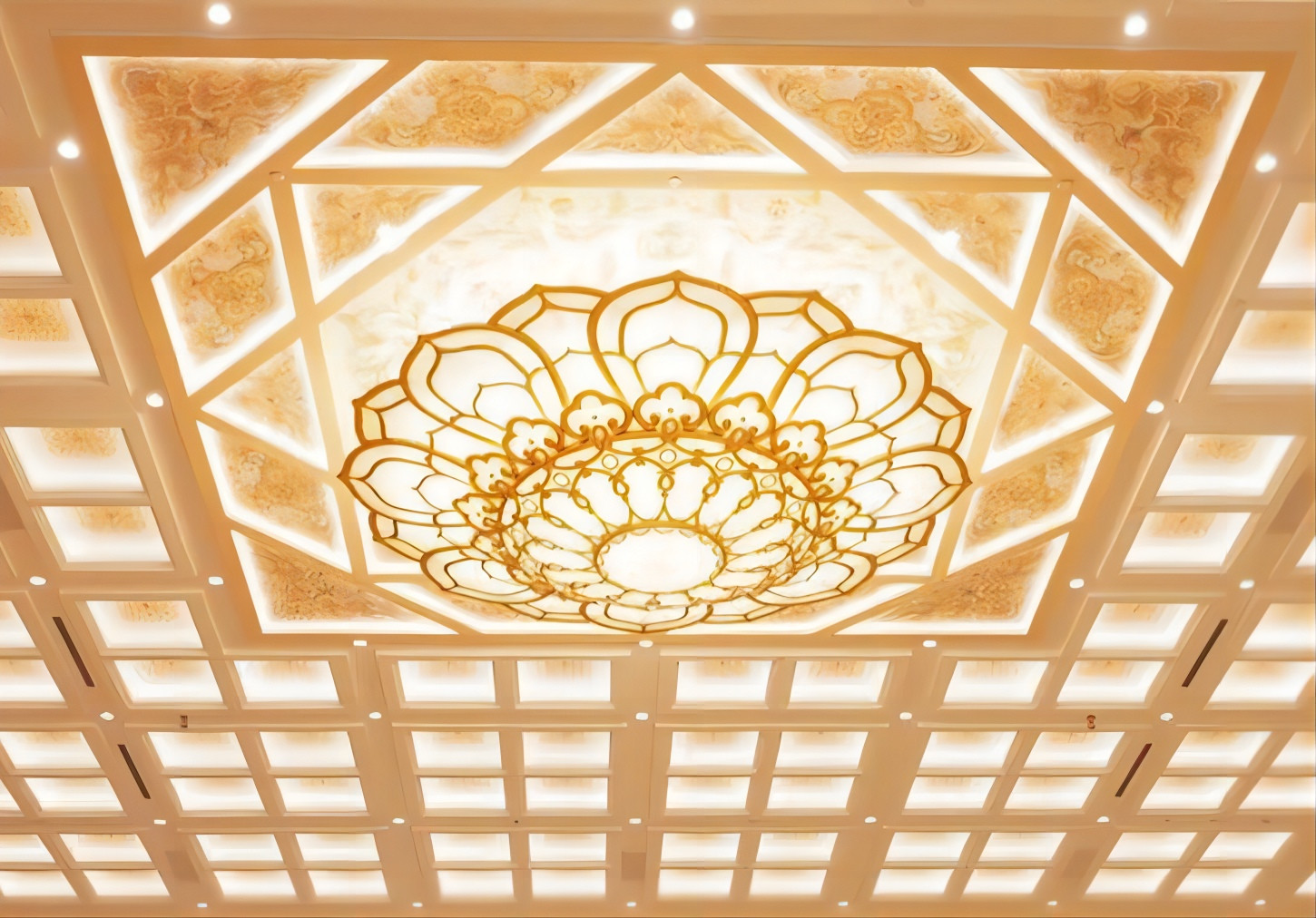 New Chinese Style High Ceilings Chandeliers High Quality LED Light Sources