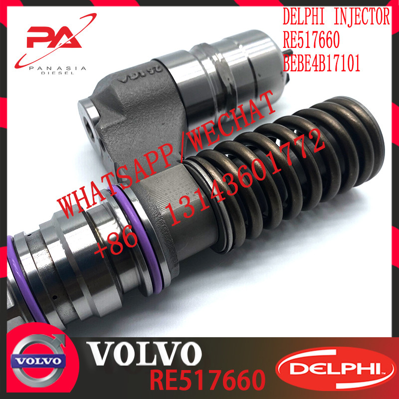 Diesel Engine Fuel injector RE517660 BEBE4B17101 A3 for V-O-L-V 6125 TIER 2 -OH - LOW POWER