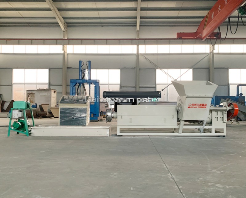 40 Cr Screw Material EPE Plastic Recycling Granulator Machine for Plastic Recycling