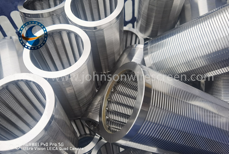 Stainless Steel Wedge Wire Screen Filter With Full Welding Technique