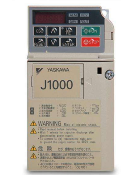 Three Phase Yaskawa CIMR-JB4A0002BBA 0.4KW 3PH 480V 60HZ 1.8A High Power