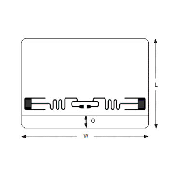 Long Range Passive RFID Stickers Smart Adhesive UHF RFID Smart Labels Tag