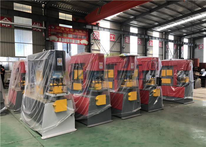 High Precision Hydraulic Punch And Shear Machine , Hydraulic Angle Cutting Machine