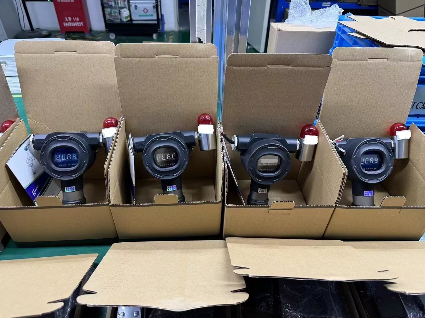 CO H2S O2 LEL Multiple Gas Detector Fixed Gas Detector IECEx ATEX Certified With Intrinsically Safe Explosion Grade
