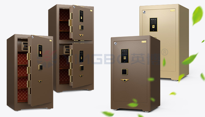 Biometric Commercial Safe Box Fingerprint Lock Luxury Safe Box For Security YB/ZY-80